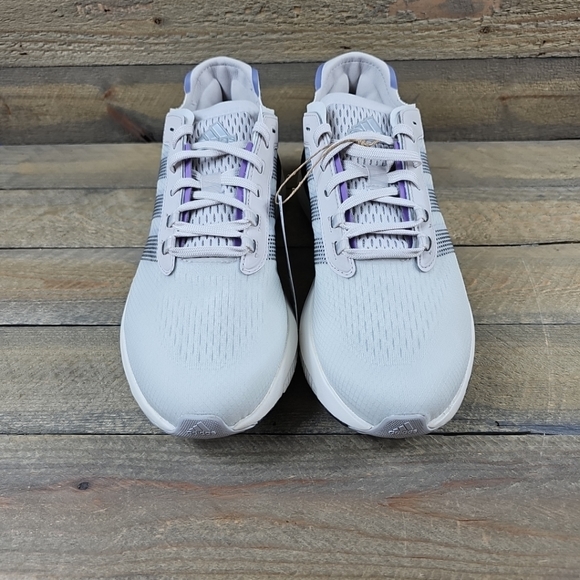 Adidas Avryn Men's Running Shoes Grey/Silver Metallic/ Core White - Picture 7 of 12